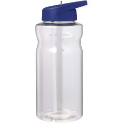 H2O Active Big Base litrová sportovní láhev s víčkem s hubicí