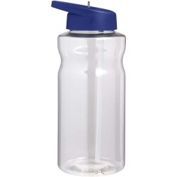 H2O Active Big Base litrová sportovní láhev s víčkem s hubicí