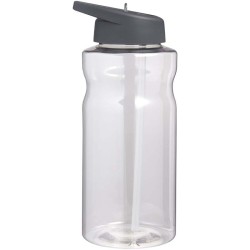 H2O Active Big Base litrová sportovní láhev s víčkem s hubicí