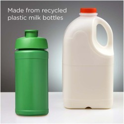 Baseline 500ml recyklovaná sportovní láhev s vyklápěcím víčkem