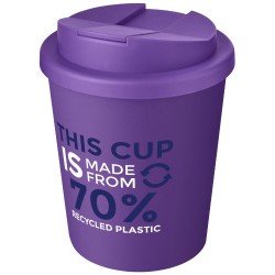 Hrnek z recyklátu o objemu 250 ml s víčkem odolným proti rozlití Americano Espresso Eco