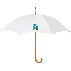 Dřevěný automatický deštník