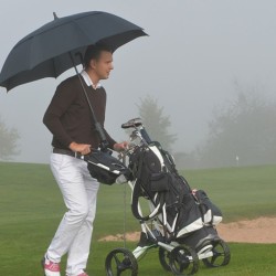 Golfový deštník s okýnkem