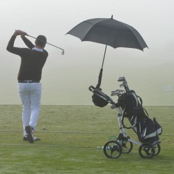 Golfový deštník s okýnkem