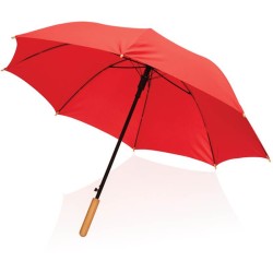 23 bambusový auto-open deštník Impact ze 190T RPET AWARE