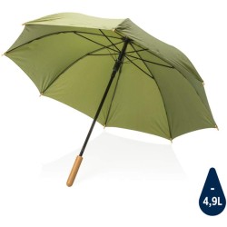 23 bambusový auto-open deštník Impact ze 190T RPET AWARE