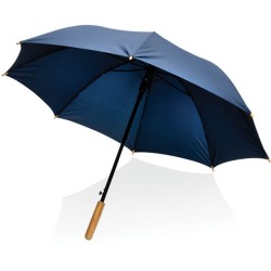 23 bambusový auto-open deštník Impact ze 190T RPET AWARE