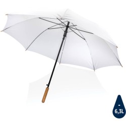 27 bambusový auto-open deštník Impact ze 190T RPET AWARE