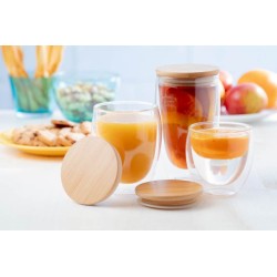 Skleněný termo hrnek Bondina S