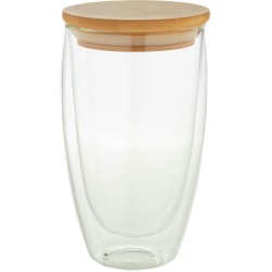 Skleněný termo hrnek Bondina L