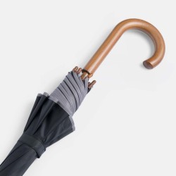 Automatický dřevěný holový deštník WALTZ