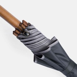 Automatický dřevěný holový deštník WALTZ