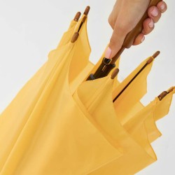 Automatický dřevěný holový deštník BOOGIE