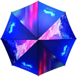 Velký automatický deštník s celoplošným tiskem