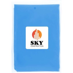 GRS recyklované jednorázové pončo do deště Mayan s úložným vakem