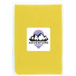 GRS recyklované jednorázové pončo do deště Mayan s úložným vakem