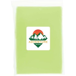 GRS recyklované jednorázové pončo do deště Mayan s úložným vakem