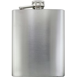 Butylka s matným stříbrným povrchem, 238ml