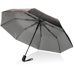 21 dvoubarevný deštník Impact ze 190T pongee RPET AWARE