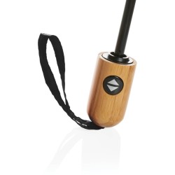 21 bambus auto-open/close deštník Impact ze 190T RPET AWARE