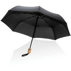 21 bambus auto-open/close deštník Impact ze 190T RPET AWARE