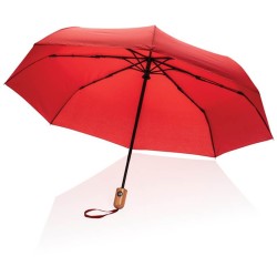 21 bambus auto-open/close deštník Impact ze 190T RPET AWARE