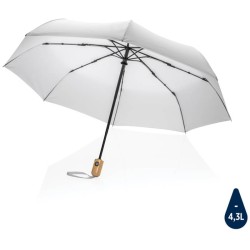21 bambus auto-open/close deštník Impact ze 190T RPET AWARE