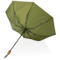 21 bambus auto-open/close deštník Impact ze 190T RPET AWARE