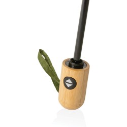 21 bambus auto-open/close deštník Impact ze 190T RPET AWARE