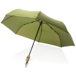 21 bambus auto-open/close deštník Impact ze 190T RPET AWARE