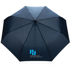 21 bambus auto-open/close deštník Impact ze 190T RPET AWARE