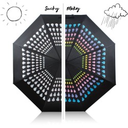 Deštník měnící svou barvu CROPLA