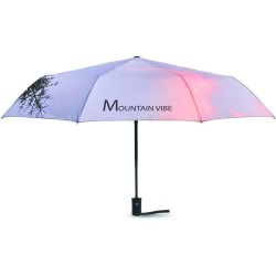 Automatický bouřkový deštník s celoplošným potiskem.