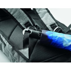 Skládací deštník s klipsovou rukojetí a celoplošným tiskem