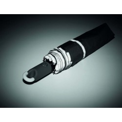 Skládací deštník s klipsovou rukojetí a celoplošným tiskem