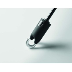 Skládací deštník s klipsovou rukojetí a celoplošným tiskem