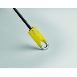 Skládací deštník s klipsovou rukojetí a celoplošným tiskem