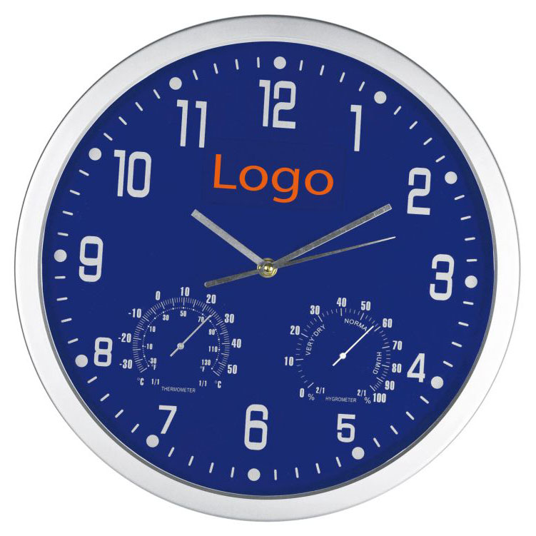 Nástěnné hodiny s hydrometrem