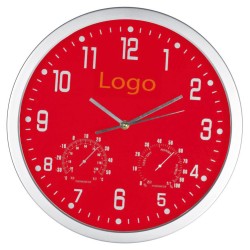 Nástěnné hodiny s hydrometrem