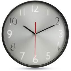 Nástěnné hodiny s hliníkovým ciferníkem