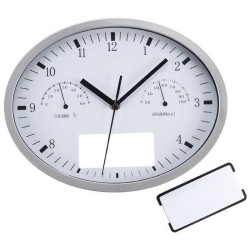 Nástěnné hodiny s vlhkoměrem