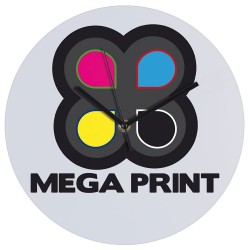 Nástěnné hodiny s celoplošným potiskem Venice