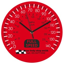 Nástěnné hodiny s celoplošným potiskem Venice