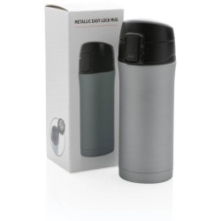 Metalický termohrnek Easy lock