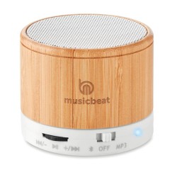 Bluetooth reproduktor bambus