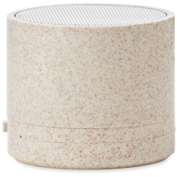 Round bass+ BT reproduktor, sláma/ABS