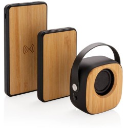 Bambusový bezdrátový reproduktor 3W