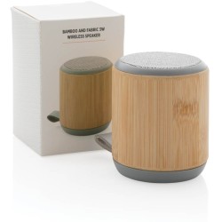 Bambusový bezdrátový reproduktor 3W