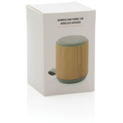 Bambusový bezdrátový reproduktor 3W