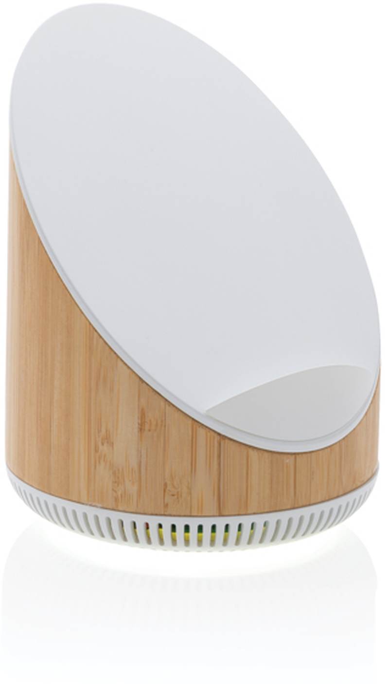 Bambusový reproduktor Ovate 5W s bezdrátovou nabíječkou 15W